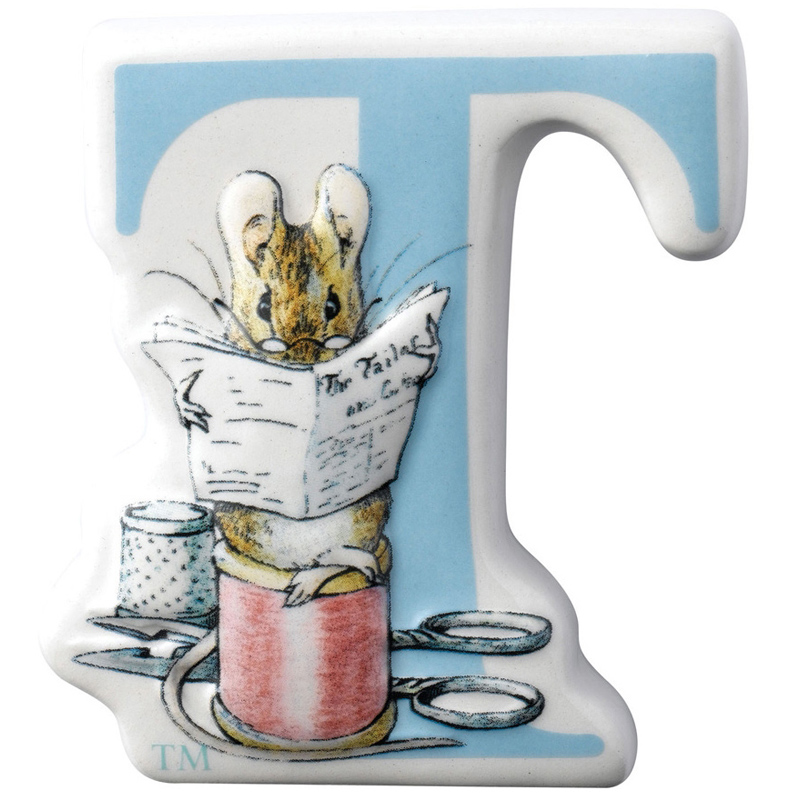 The World Of Beatrix Potter Character Ceramic Alphabet Letter Choice Of ...