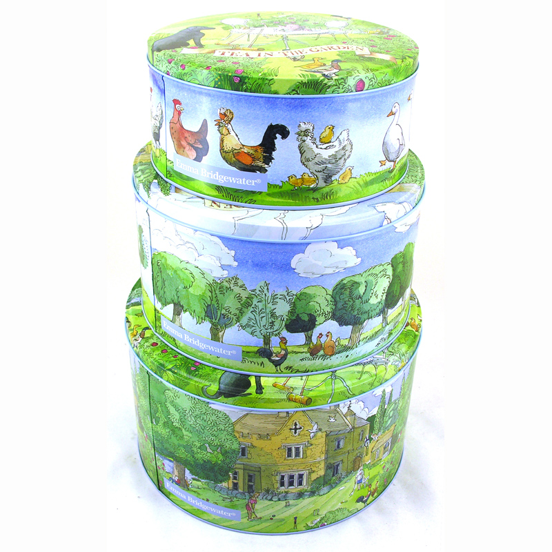 Matthew Rice Year in the Country Set of 3 Cake Tins eBay