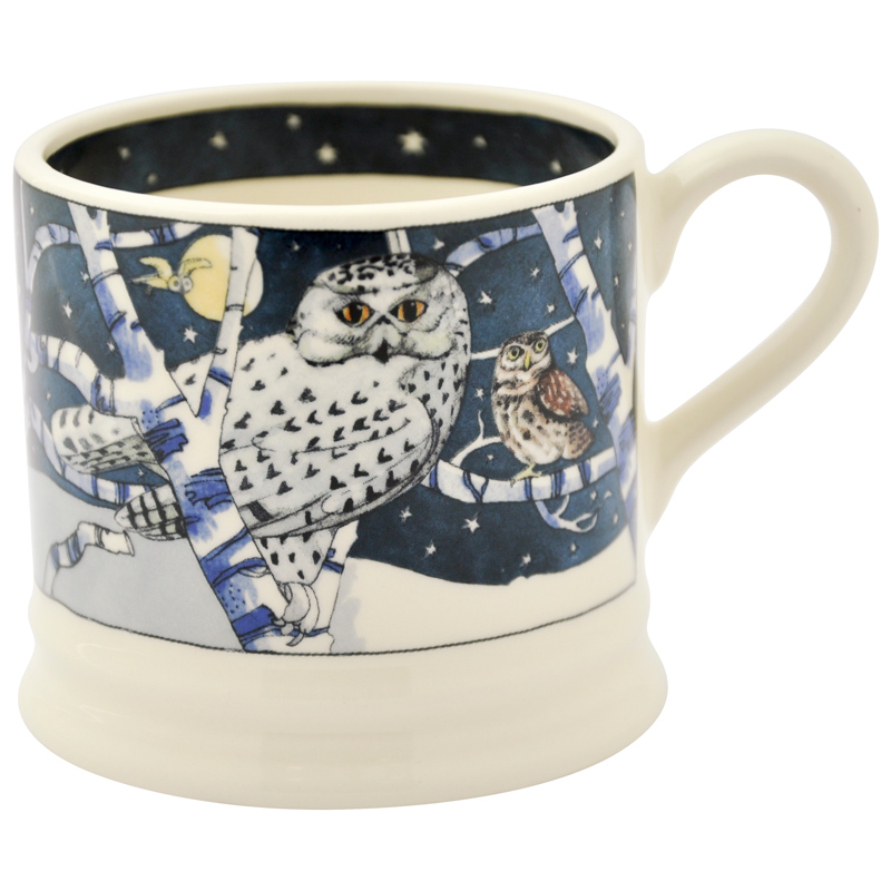 Emma Bridgewater Birds Owls at Night Blue Baby Mug NEW eBay
