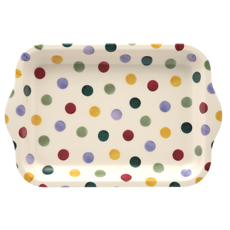 Emma Bridgewater Polka Dot Small Melamine Tray eBay