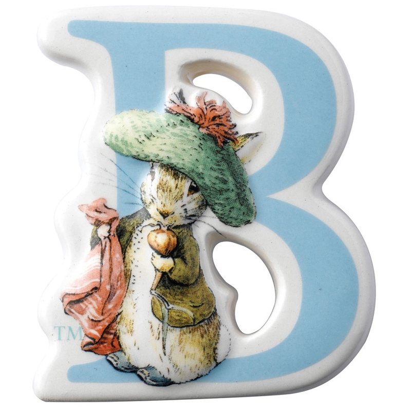 The World Of Beatrix Potter Character Ceramic Alphabet Letter Choice Of ...